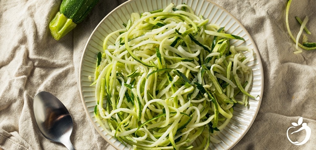 Egg Roll in a Bowl With Zucchini Noodles