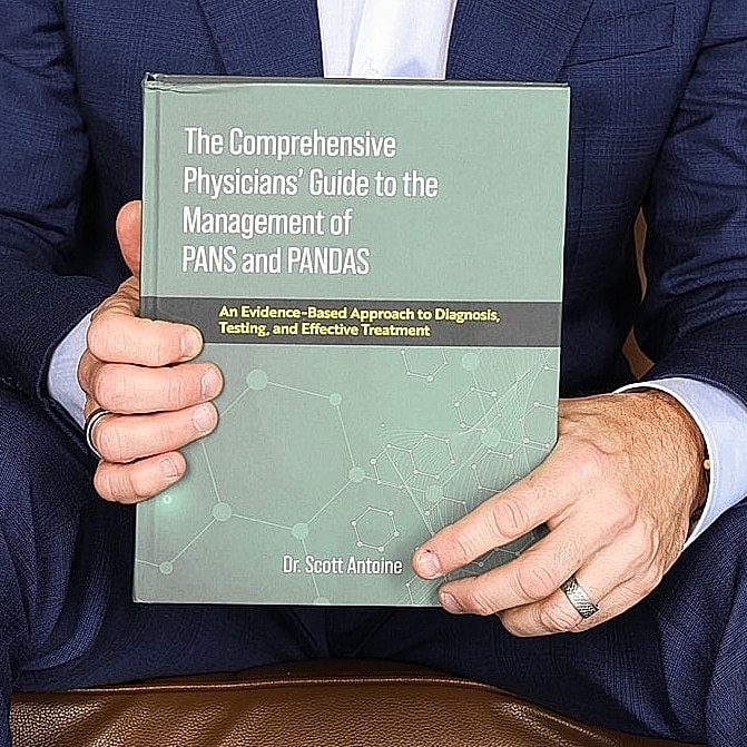 Book on PANS and PANDAS treatment guidelines.