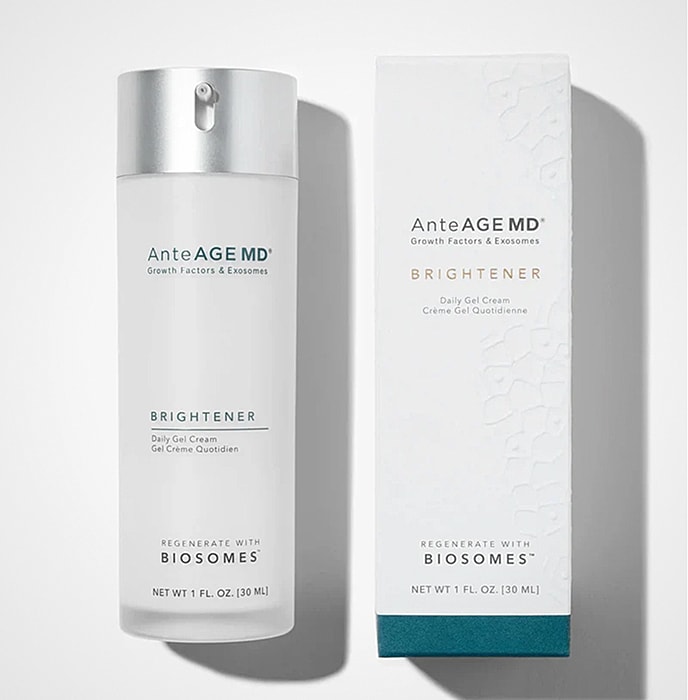 AnteAGE MD Brightener daily gel cream packaging