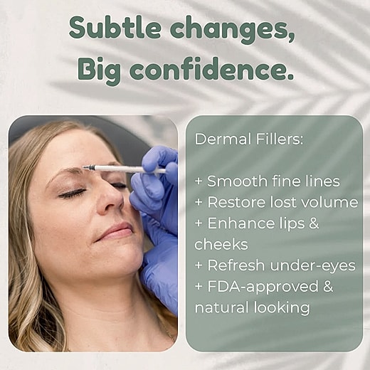 Dermal fillers for enhanced natural beauty and confidence.